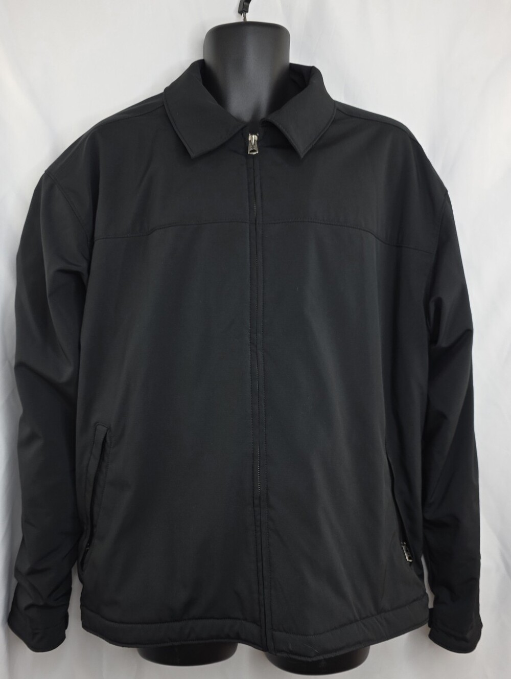 Columbia Jacket XCO Men's Size XL Black Fleece Lined Winter Bin CU